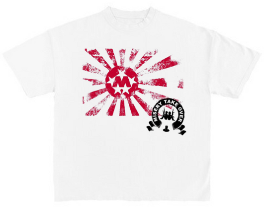 old Japanese flag tee